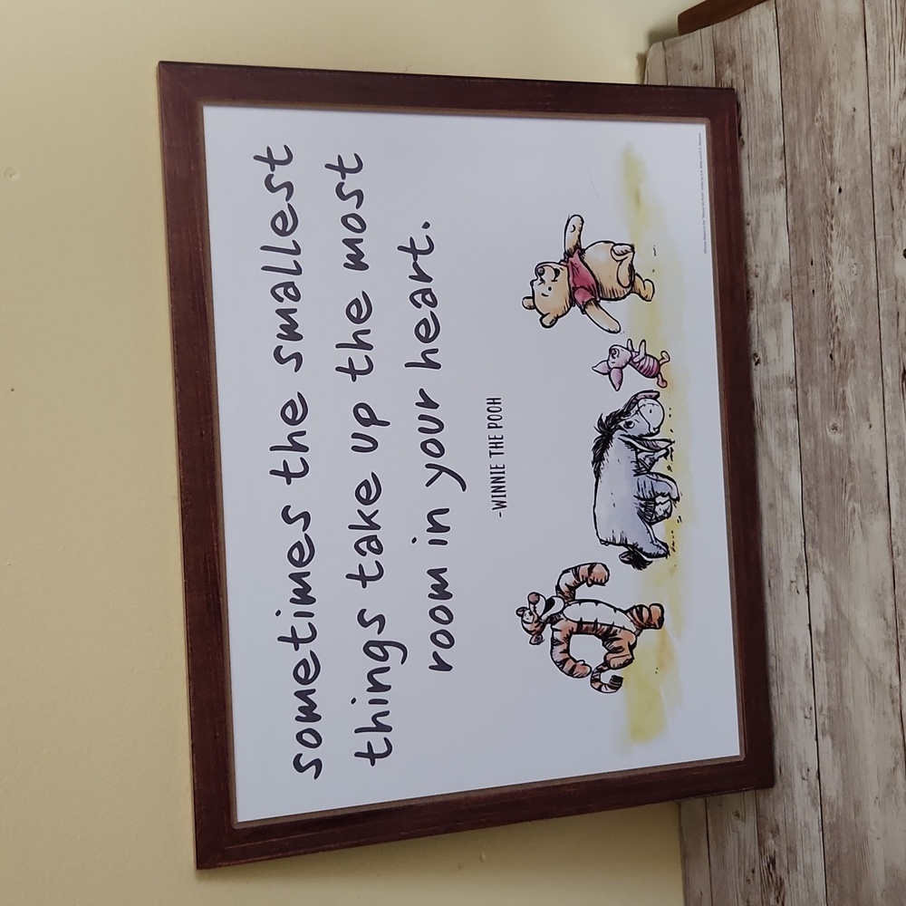 Charming Winnie the Pooh Plaque by Disney